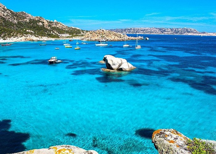 Escursione giornaliera in barca nell'Arcipelago di La Maddalena da Palau